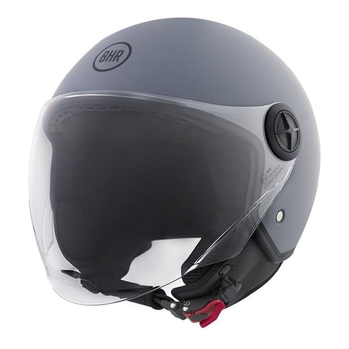 BHR 832 minimal vespa helm mat grijs | ECE 22.06