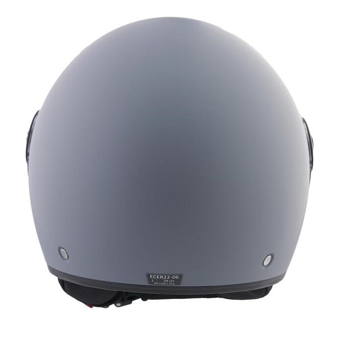 BHR 832 minimal vespa helm mat grijs | ECE 22.06