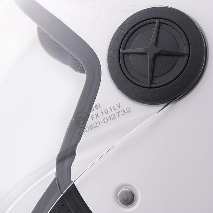 BHR 832 minimal vespa helmet white | ECE 22.06