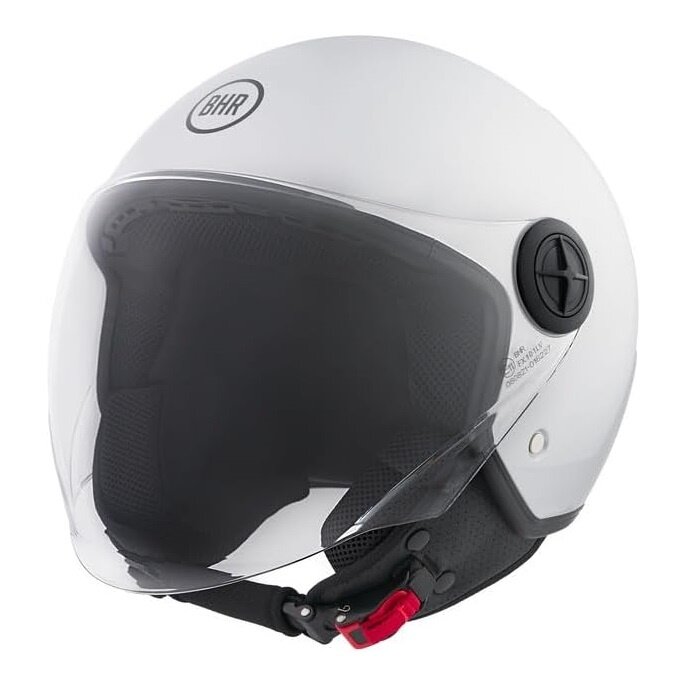 BHR 832 minimal vespa helmet silver | ECE 22.06