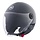 832 Minimal Vespa Helm Schwarz glänzend | Größe XL | Outlet