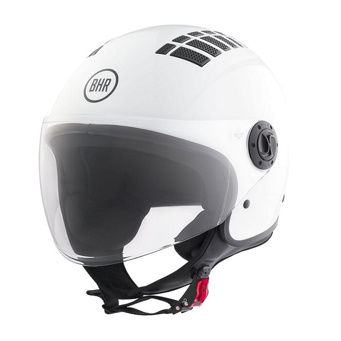 BHR 834 jet helmet white | ECE 22.06