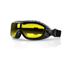 Bobster night hawk motorbril - geel