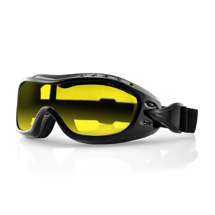 Bobster Night Hawk Motorradbrille - gelb
