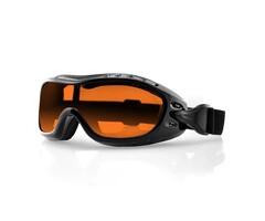 Bobster night hawk motor goggles - amber