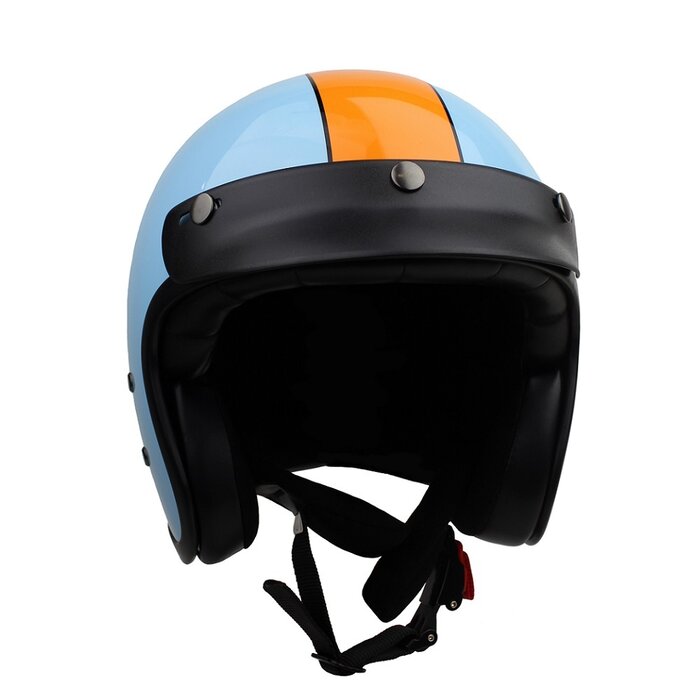 Redbike RB-801 retro jet helmet Gasoline