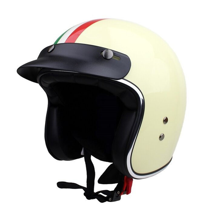 Redbike RB-802 retro jet helmet Italia