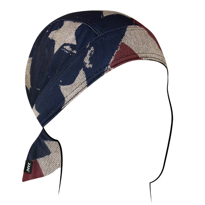 ZAN Headgear Flydanna mit Schweißband - patriot