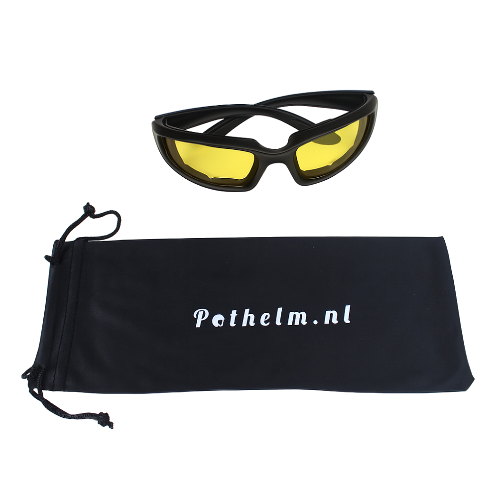 CRG Chicago Motorradbrille - Gelb