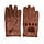 Racing handschuhe Nappa Braun Leder | Outlet