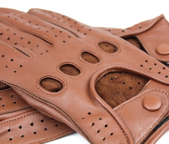 Swift Racing handschuhe Nappa Braun Leder | Größe XXL