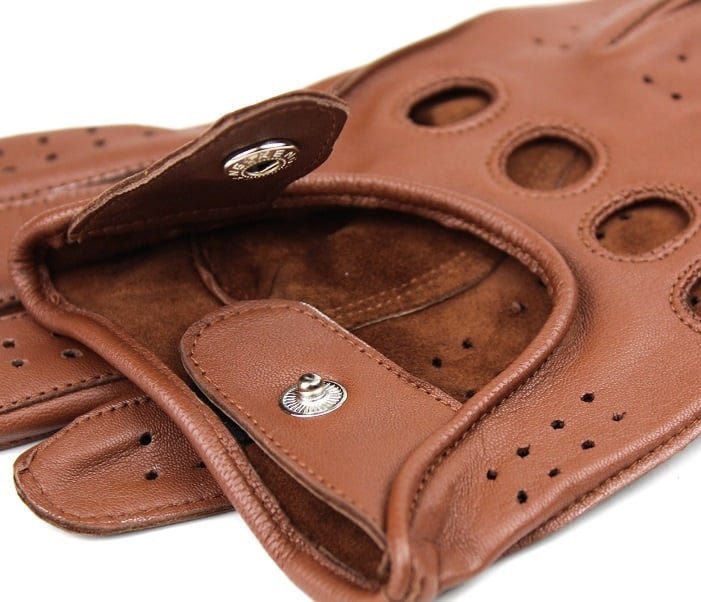 Swift racing gloves nappa brown | outlet