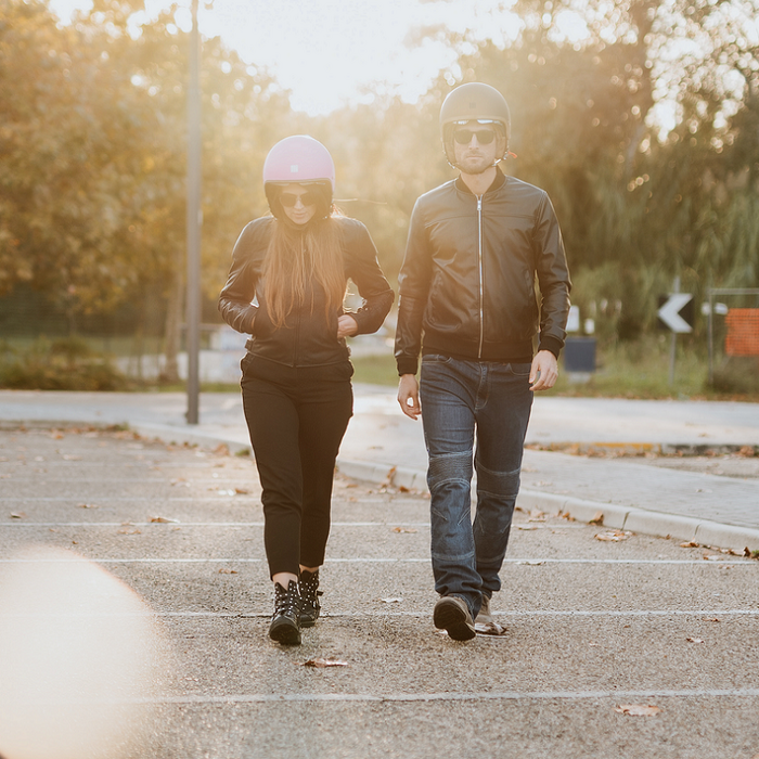 Motocubo beetle jet helmet with visor | matt pink | ECE 22.05