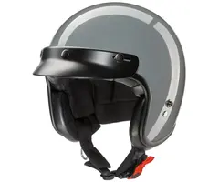 Redbike RB-731 open face helmet milwaukee grey