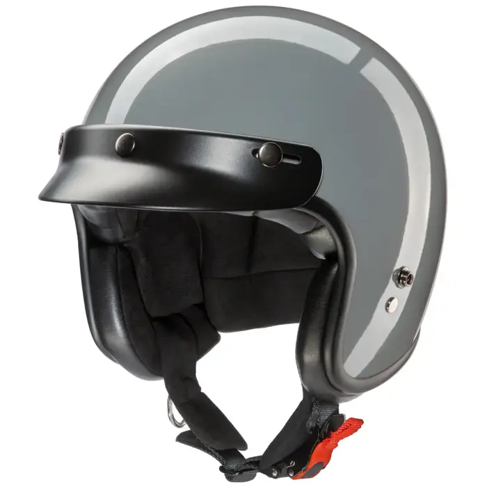 Redbike RB-731 Retro Jethelm Milwaukee Grau