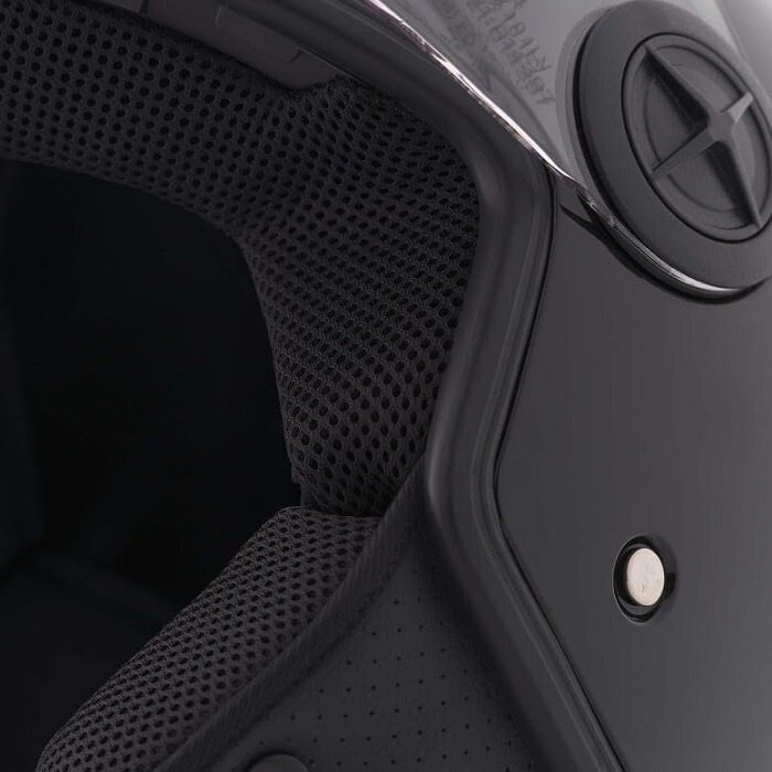 BHR 832 minimal vespa helm mat zwart XXL | Outlet