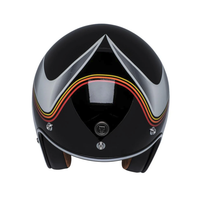Torc T-50 retro open face helmet luminous | size XXL