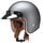 RB-756 retro jet helmet titanium | XS