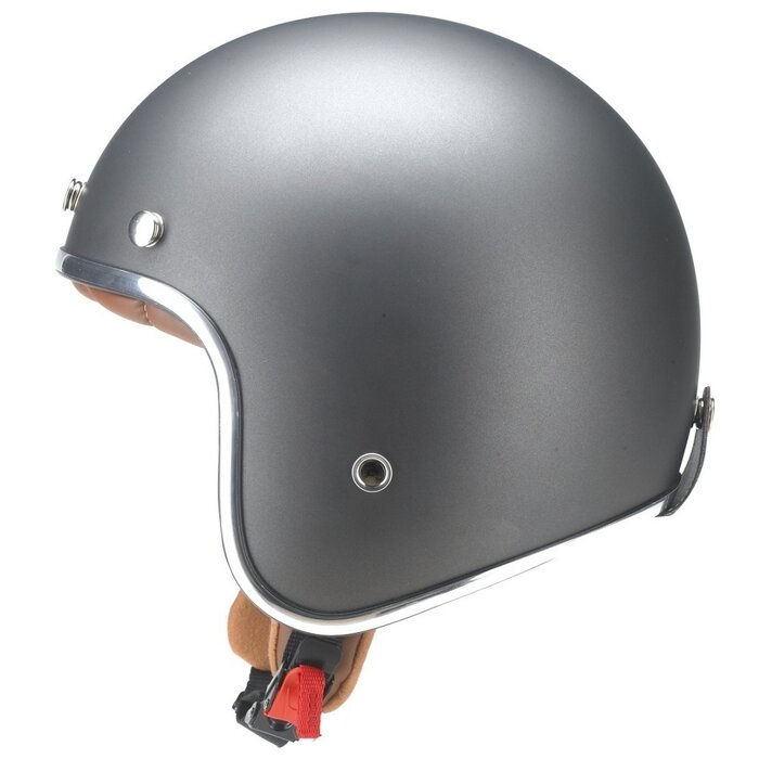 Redbike RB-756 retro jethelm titanium | XS