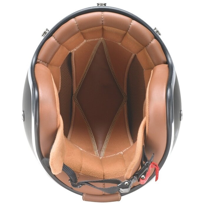 Redbike RB-756 retro jethelm titanium | XS
