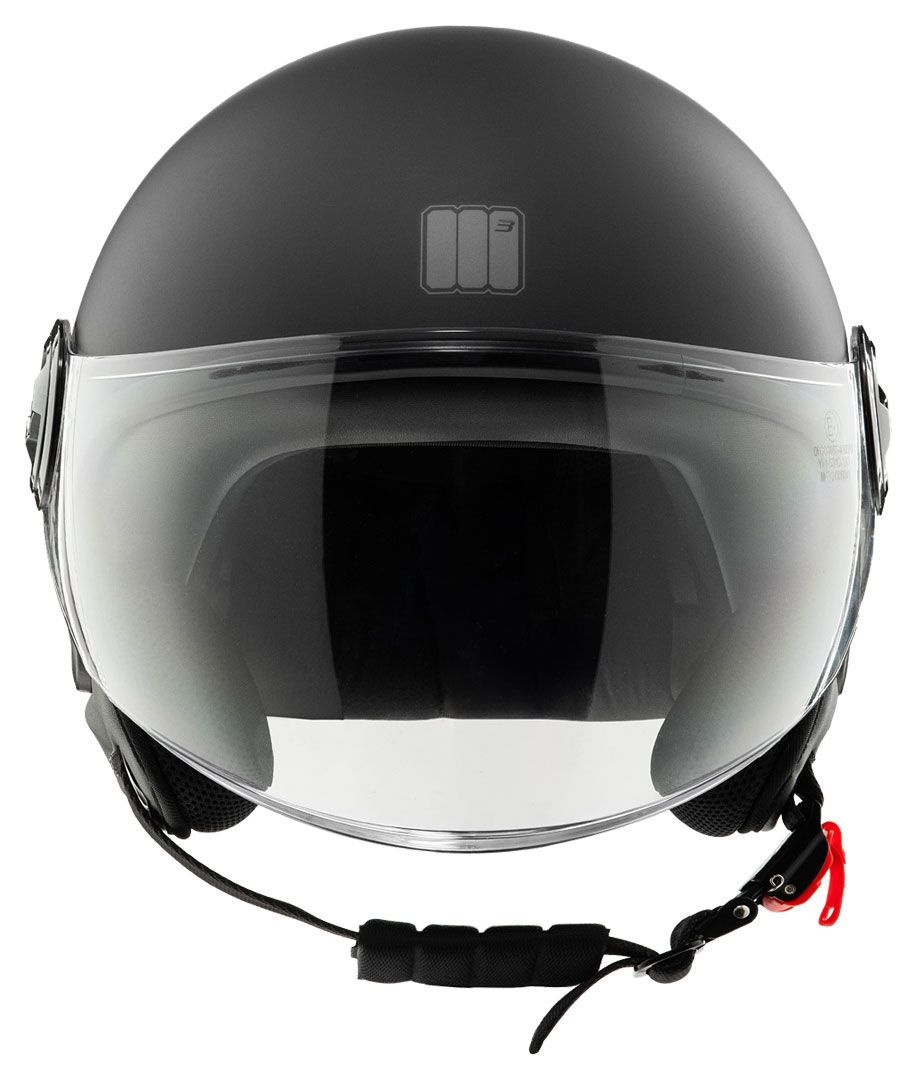 Motocubo BAT Helm | matt Schwarz