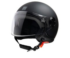 Motocubo BAT helm | mat zwart