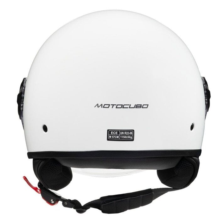 Motocubo BAT helm | glans wit