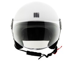 Motocubo BAT helm | glans wit
