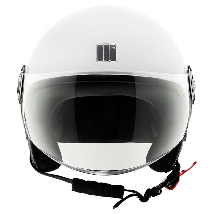 Motocubo BAT helm | glans wit