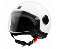 Motocubo BAT helm | glans wit