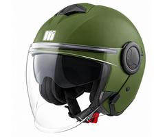 Motocubo Blade helm | mat groen