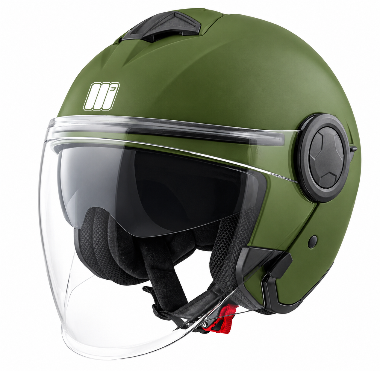 Motocubo Blade helm | mat groen