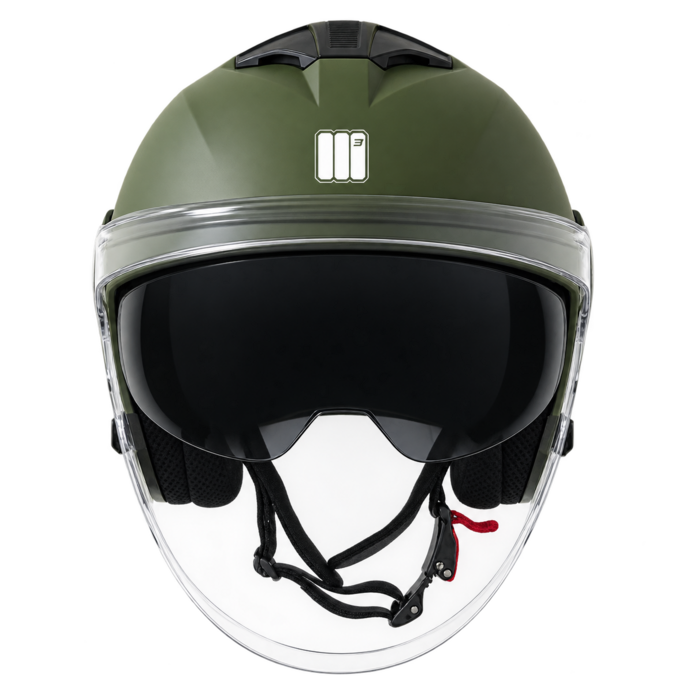 Motocubo Blade helm | matt green