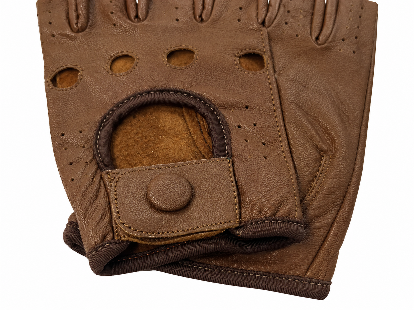 Vareno Bologna leren handschoenen walnoot bruin