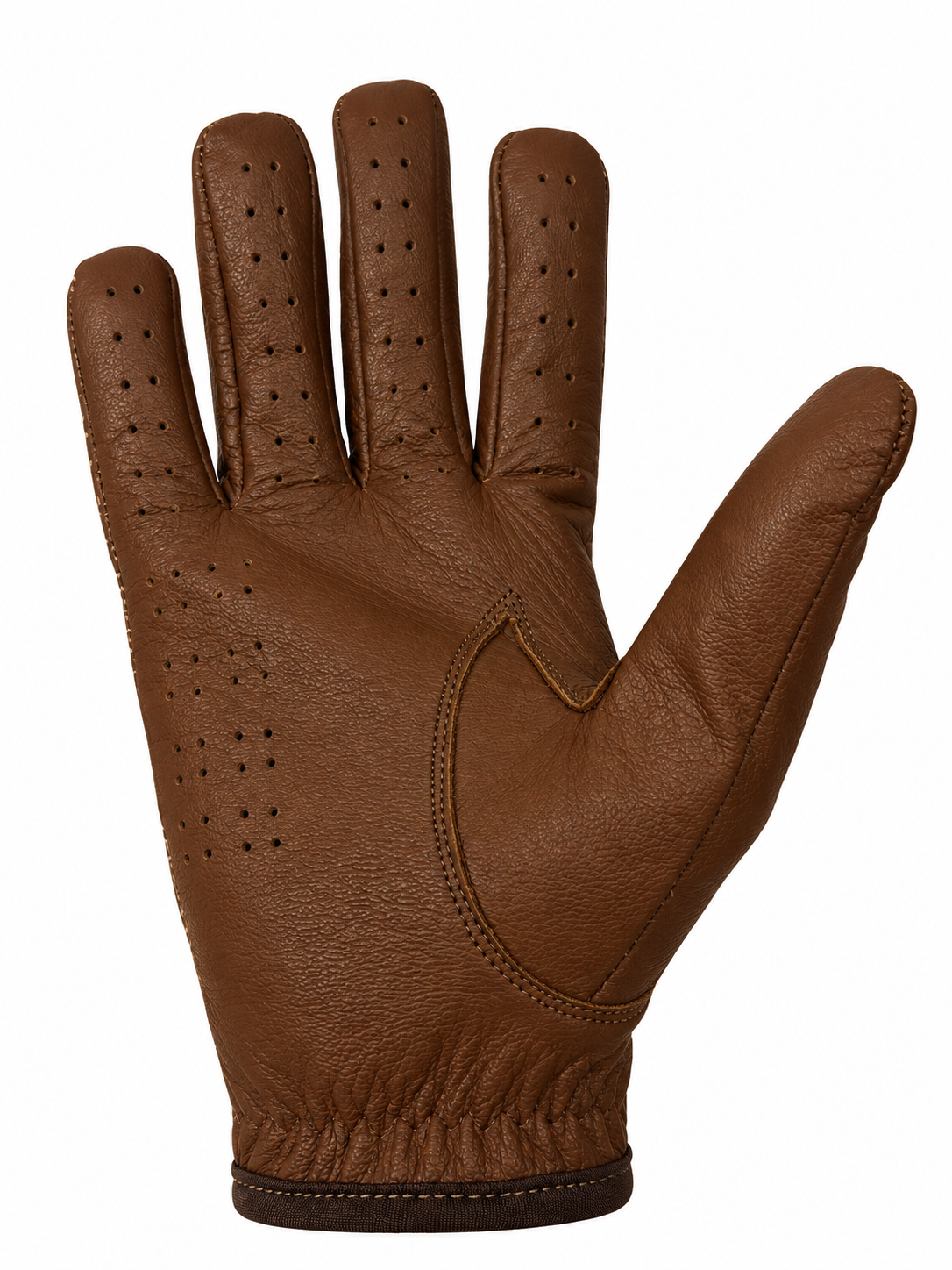Vareno Bologna leren handschoenen walnoot bruin