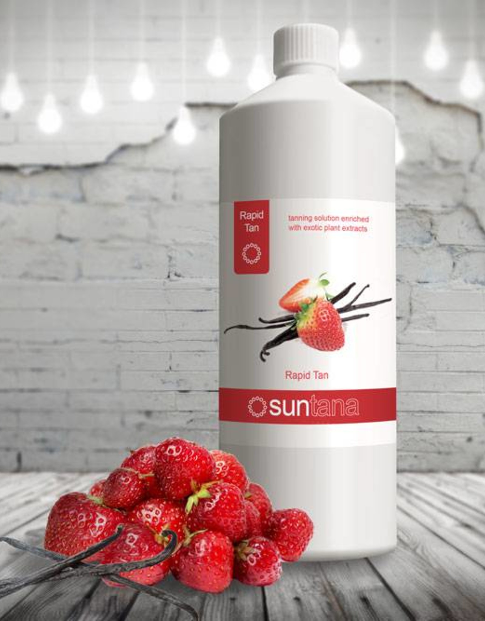 Suntana Rapid Tan Vloeistof- Snelbruiner Strawberry/Vanille