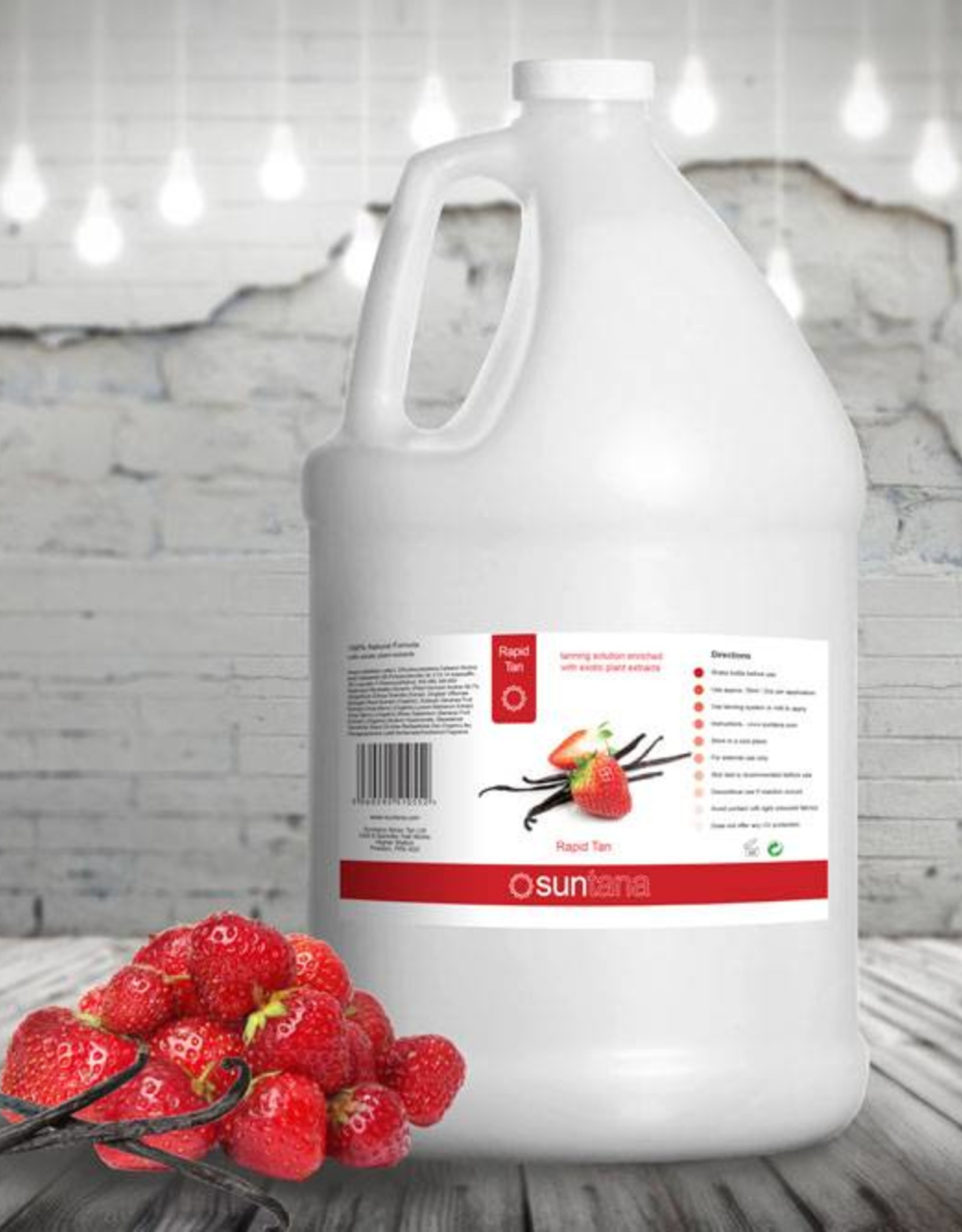 Suntana Rapid Tan Vloeistof- Snelbruiner Strawberry/Vanille