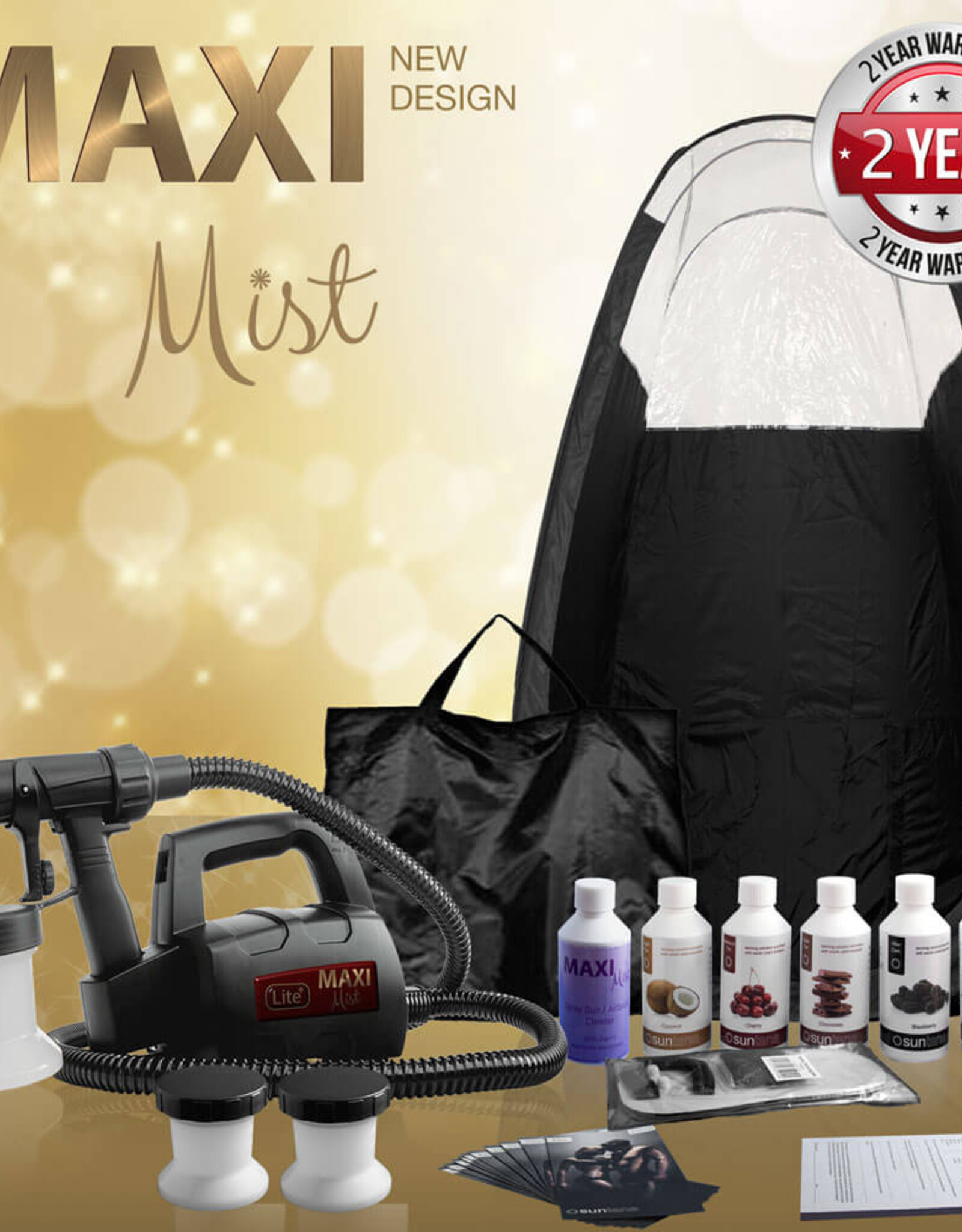 MaxiMist MEGA Lite Plus  Starterspakket Maximist HVLP - Spray Tan