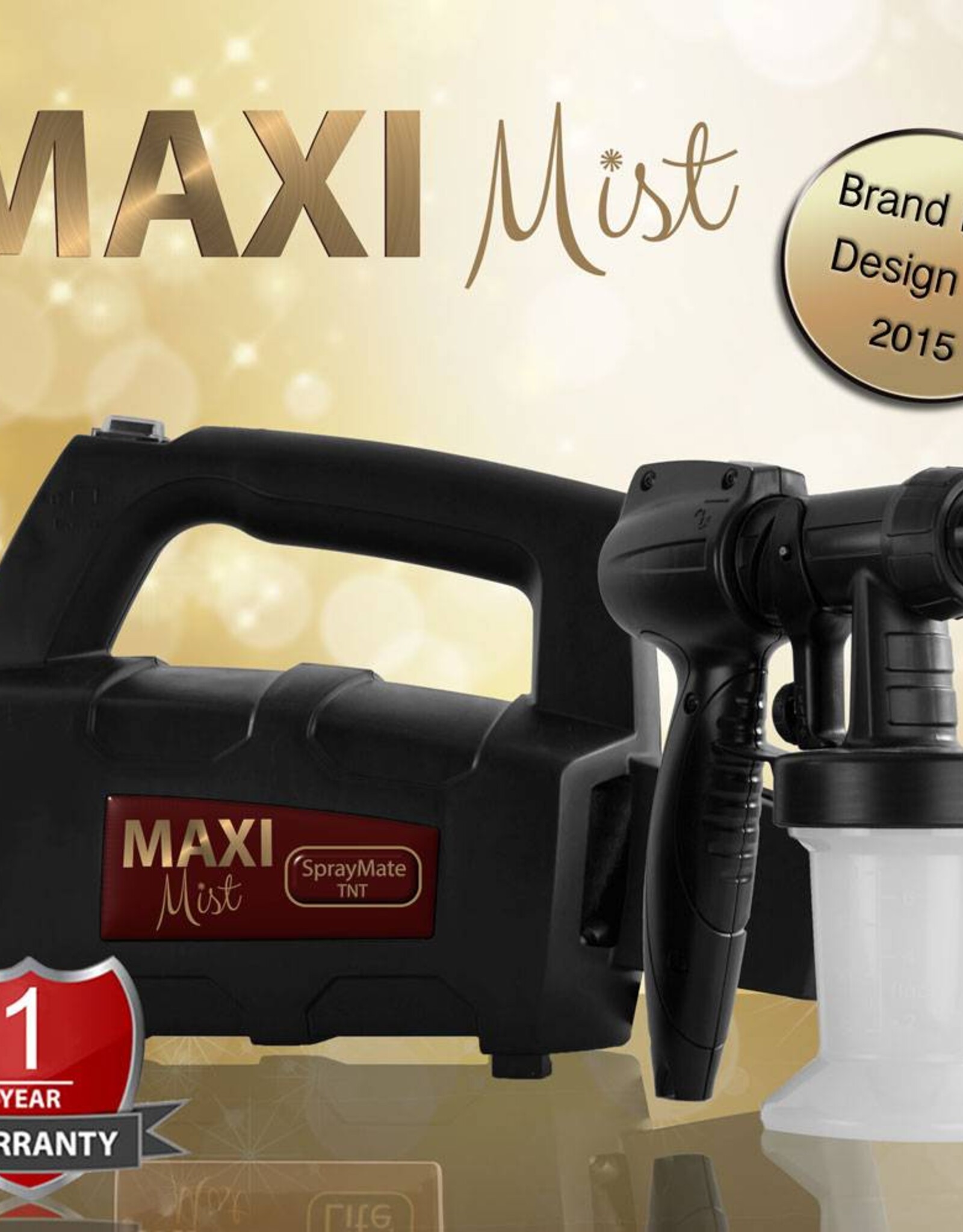 MaxiMist Starterspakket de LUXE Spraymate TNT MaxiMist HLVP  Spray Tan