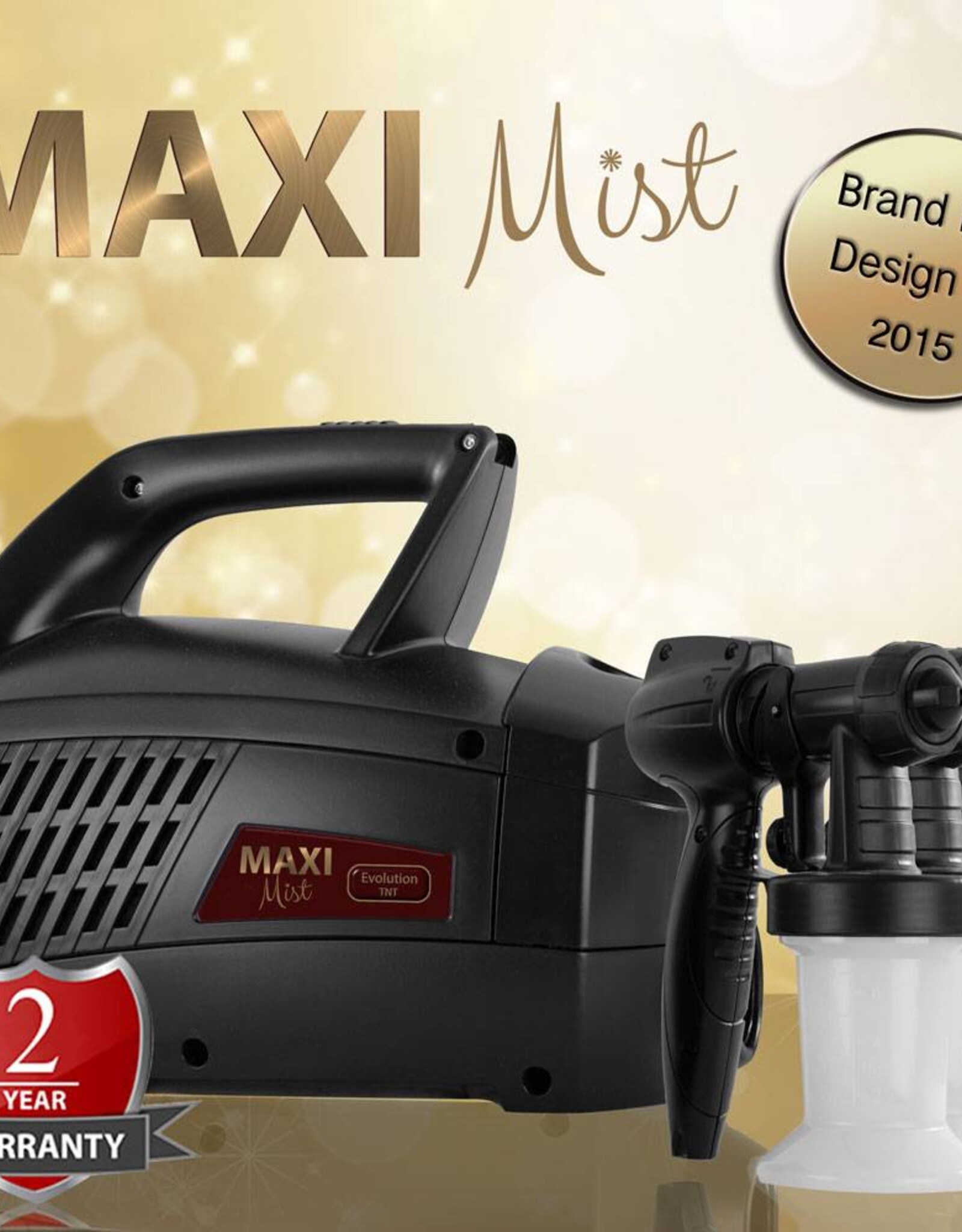 MaxiMist Showroom model Maximist Evolution TNT | HVLP - Spray Tan apparaat