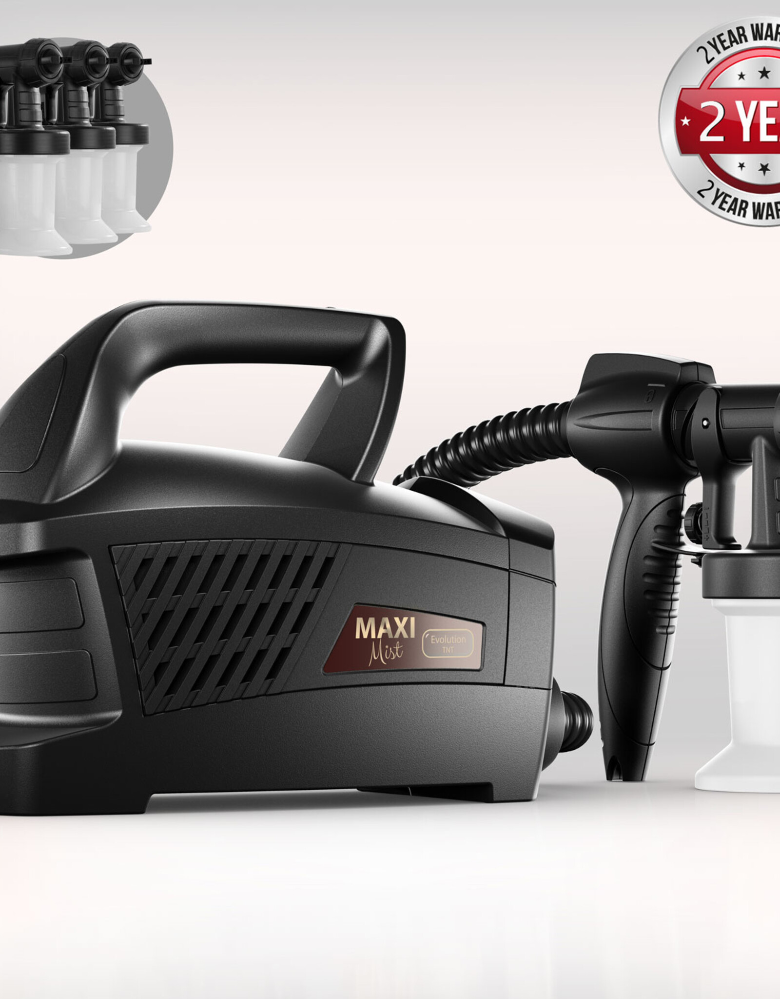 MaxiMist Showroom model Maximist Evolution TNT | HVLP - Spray Tan apparaat