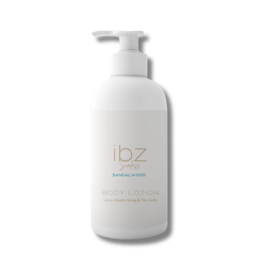 IBZ Sunless Salon Verkoop 12+1 IBZ Sunless Tan Safe bodylotion Sandalwood