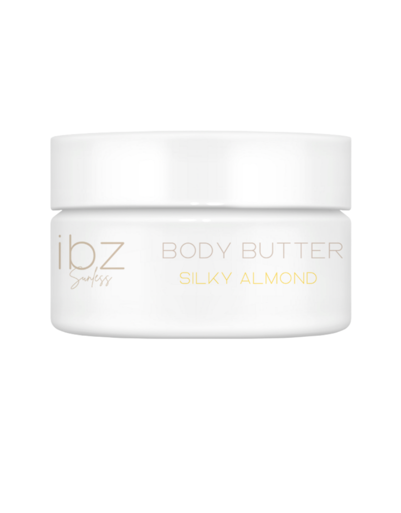 IBZ Sunless Salon verkoop 12+1 IBZ Glow Body Butter Sliky Almond IBZ Sunless