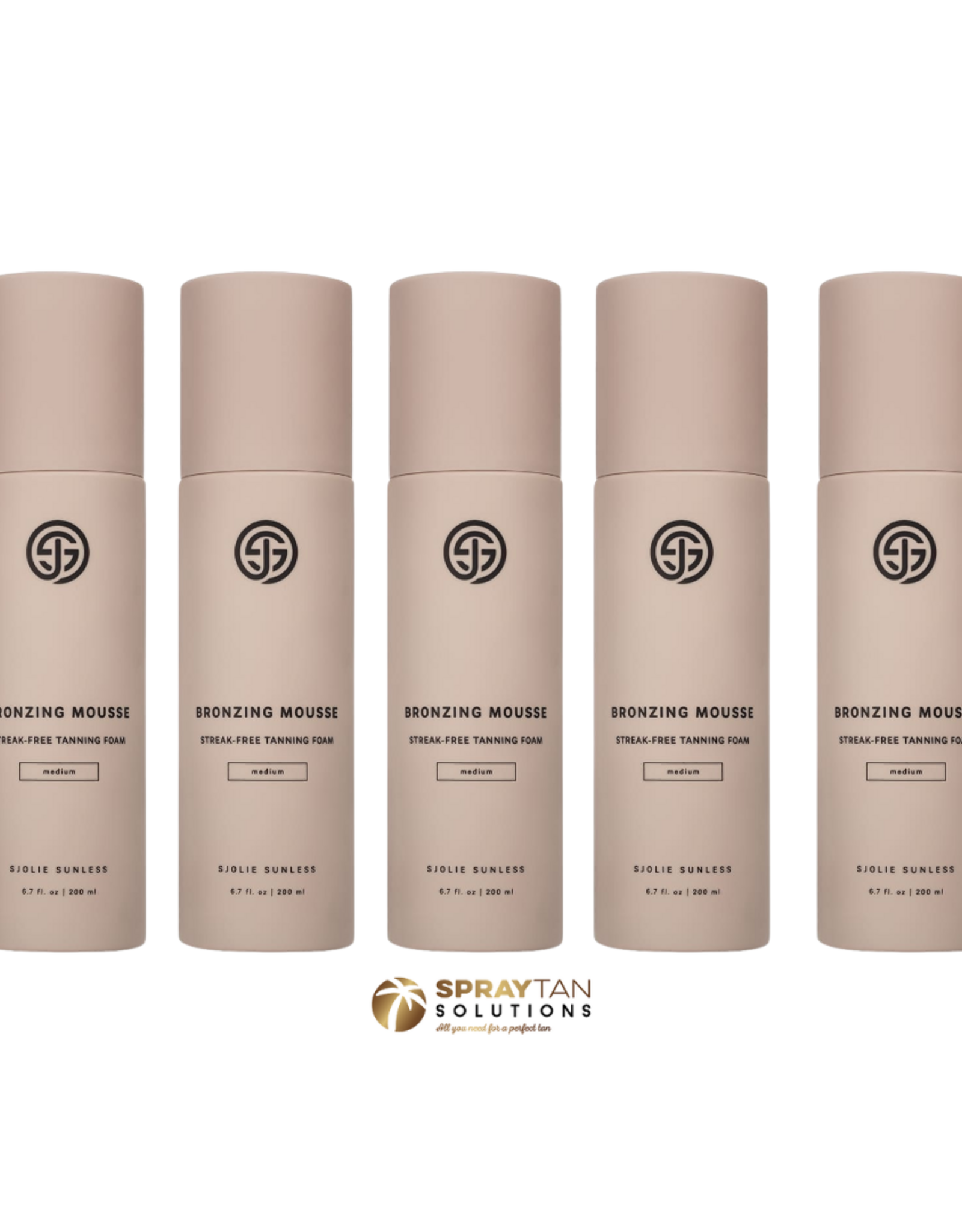 Sjolie 5x Sjolie Bronzing Mousse  ( salon verkoop )