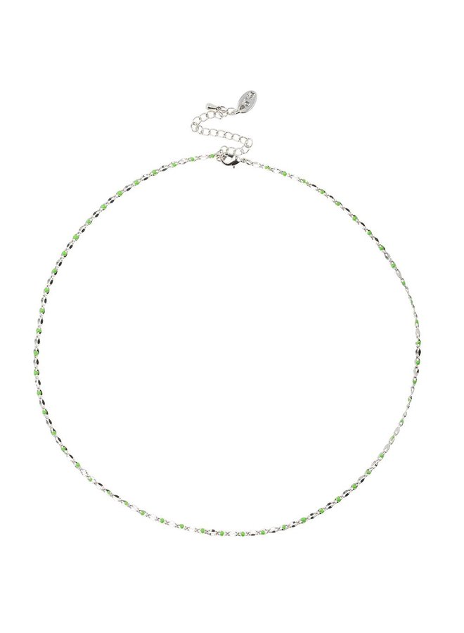 ONE DAY charity necklace green