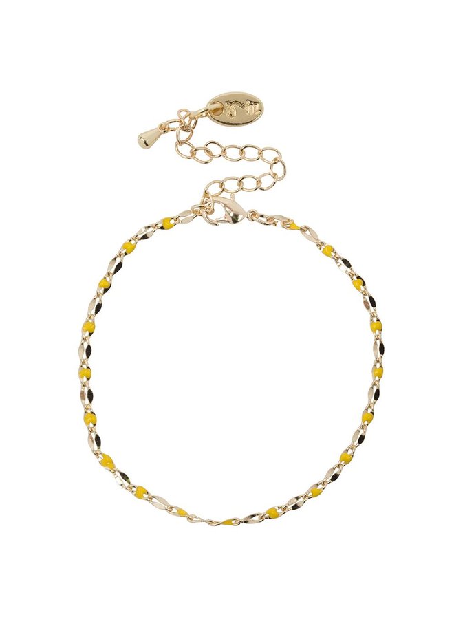 ONE DAY charity bracelet yellow (14k yellow gold or white gold plated)