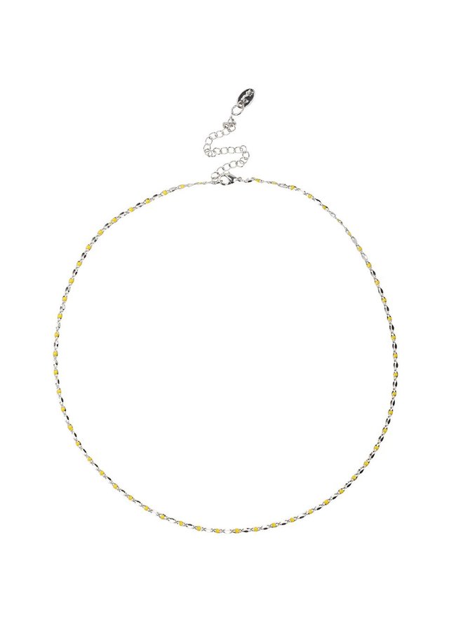 ONE DAY charity necklace yellow