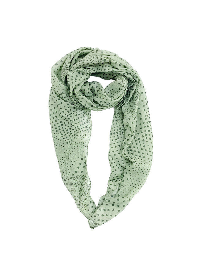 Jozemiek Scarf with dots - Green