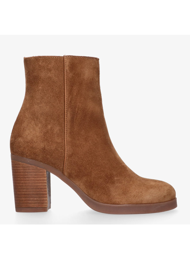 TANGO Ankle Boot Sienna-suede - cognac