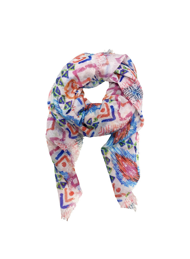 Jozemiek digital print sjaal - Adelita
